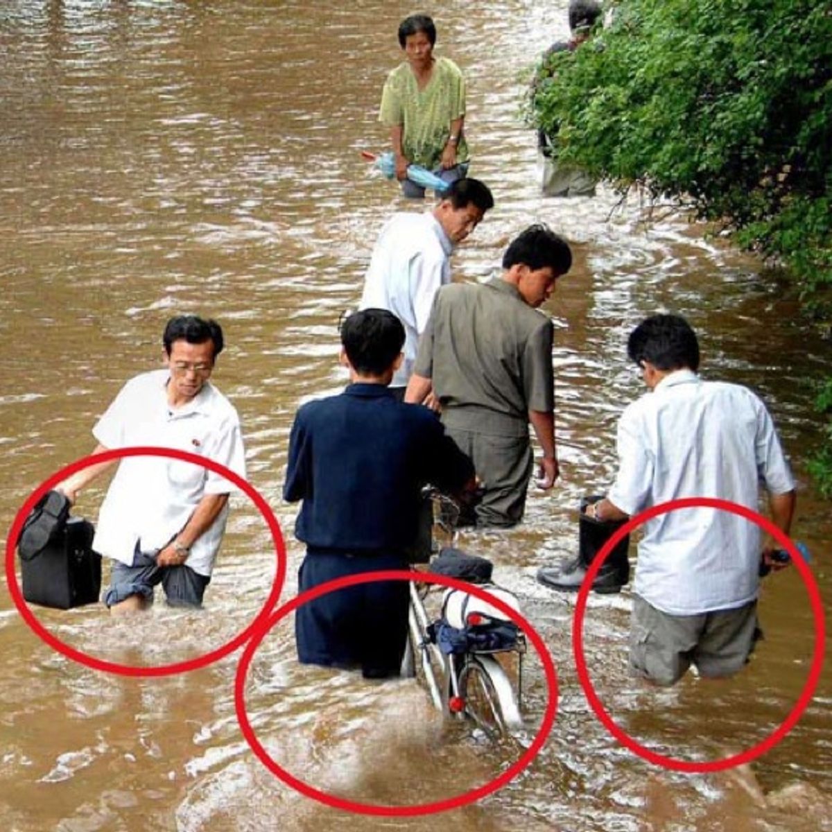 north korea most of asia terrible at