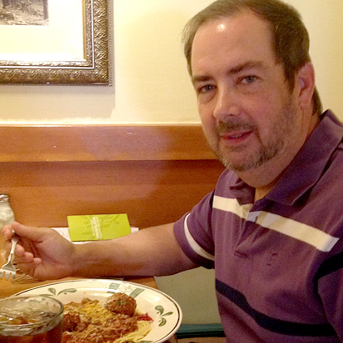 Update Man Eating Only Olive Garden Achieves His Goal Eats 1840