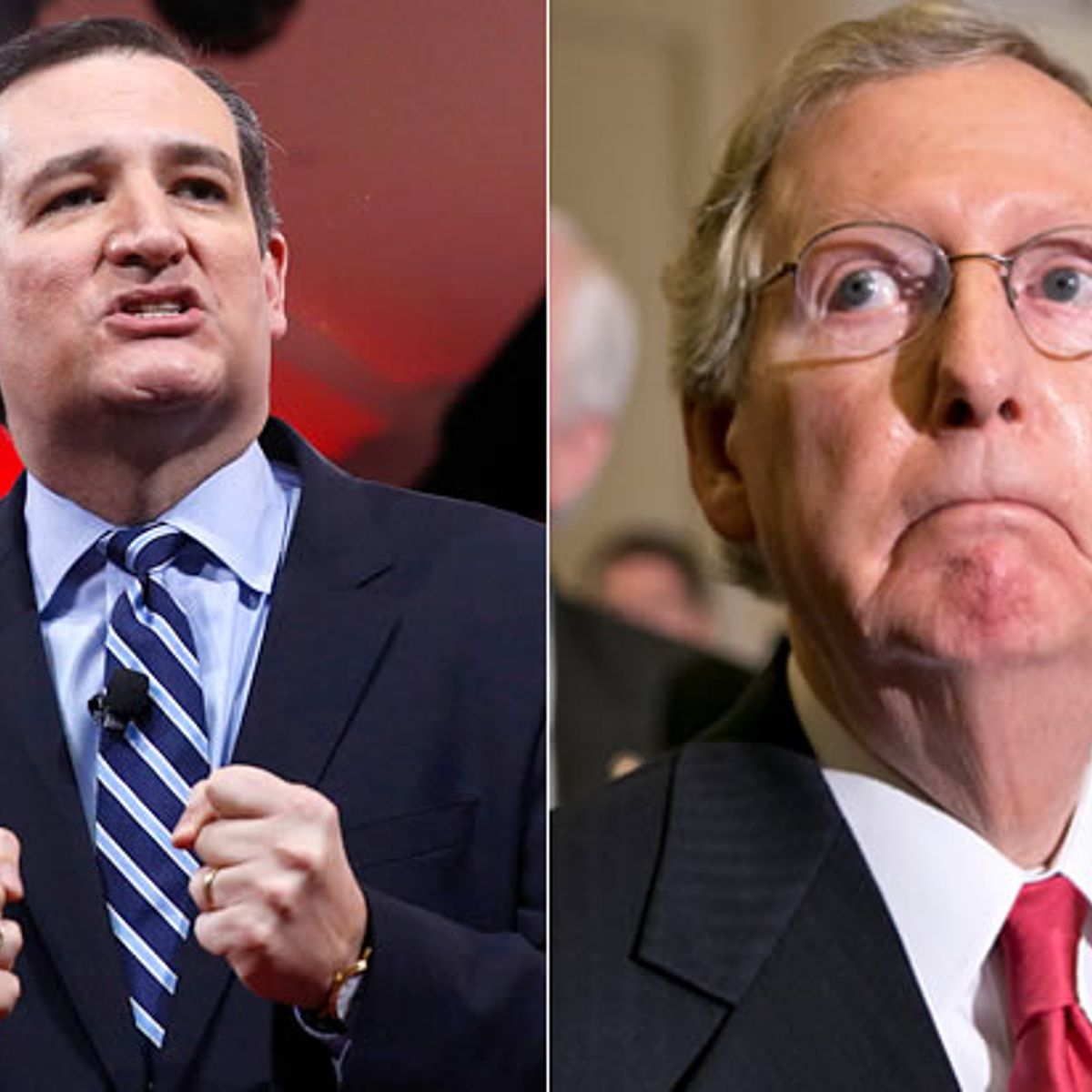 Mitch Mcconnell And Gop Leadership Humiliate Ted Cruz On The Senate Floor Salon Com