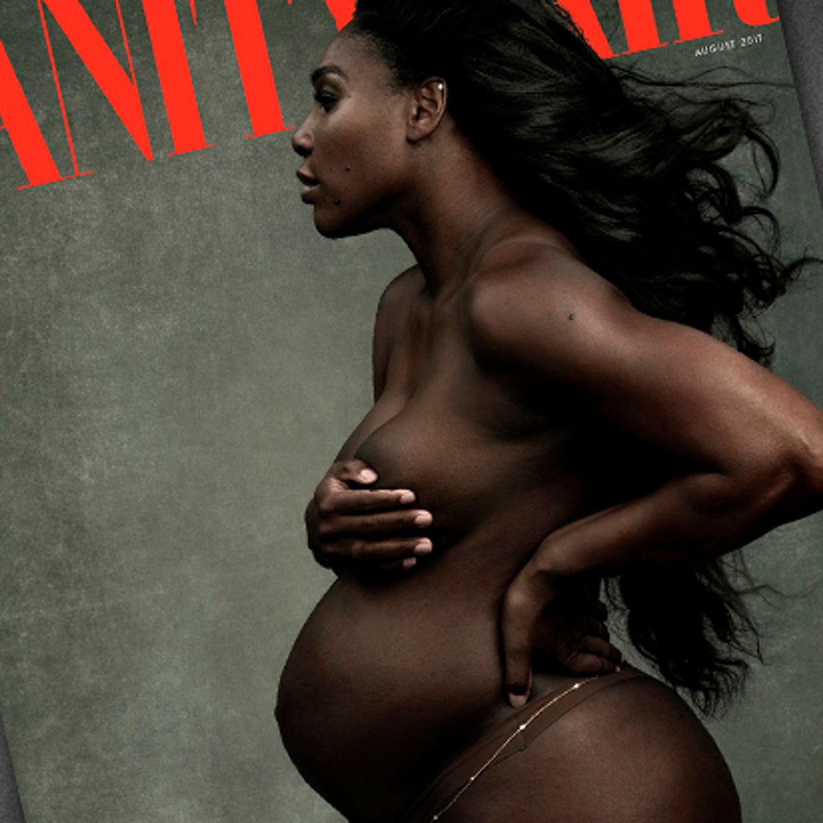 Serena Williams Poses Nearly Nude In Unretouched Photos For Harper's Bazaar