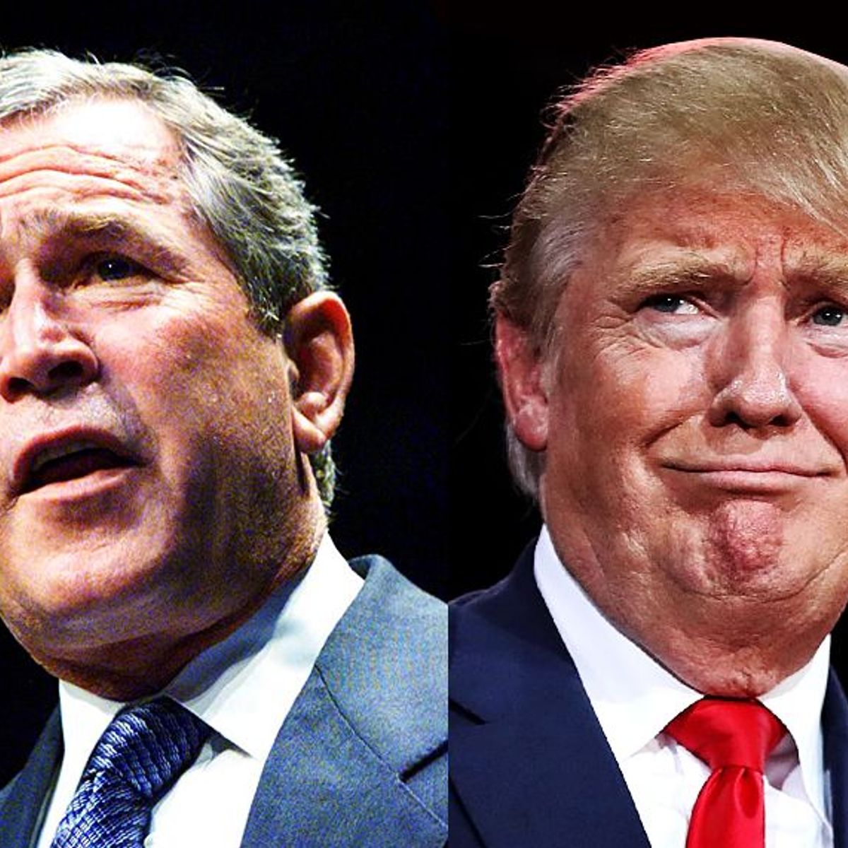 George W Bush May Be The Only Person In The World Who Can Force