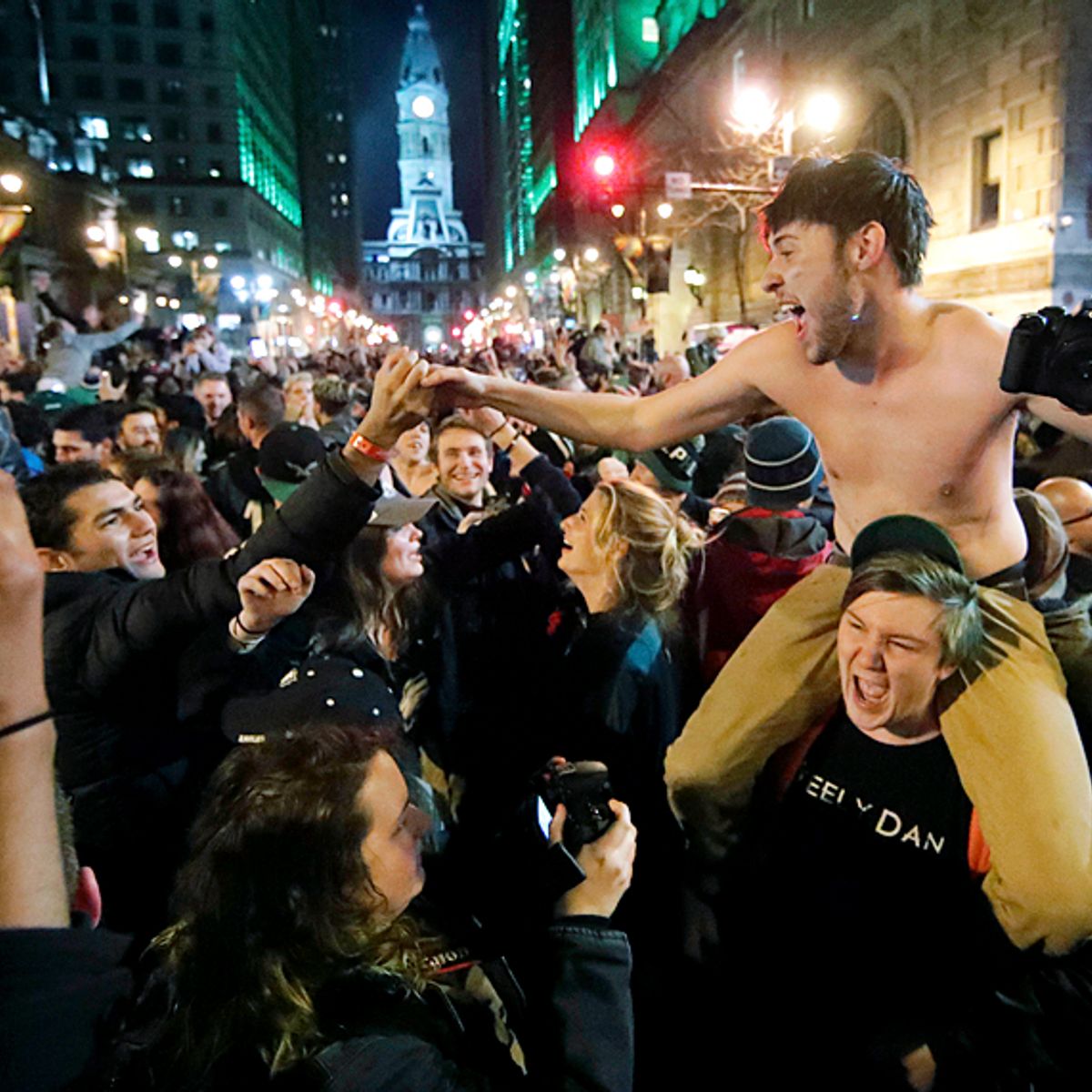 Footage Of Post Super Bowl Chaos In Philadelphia Emerges Online Salon Com