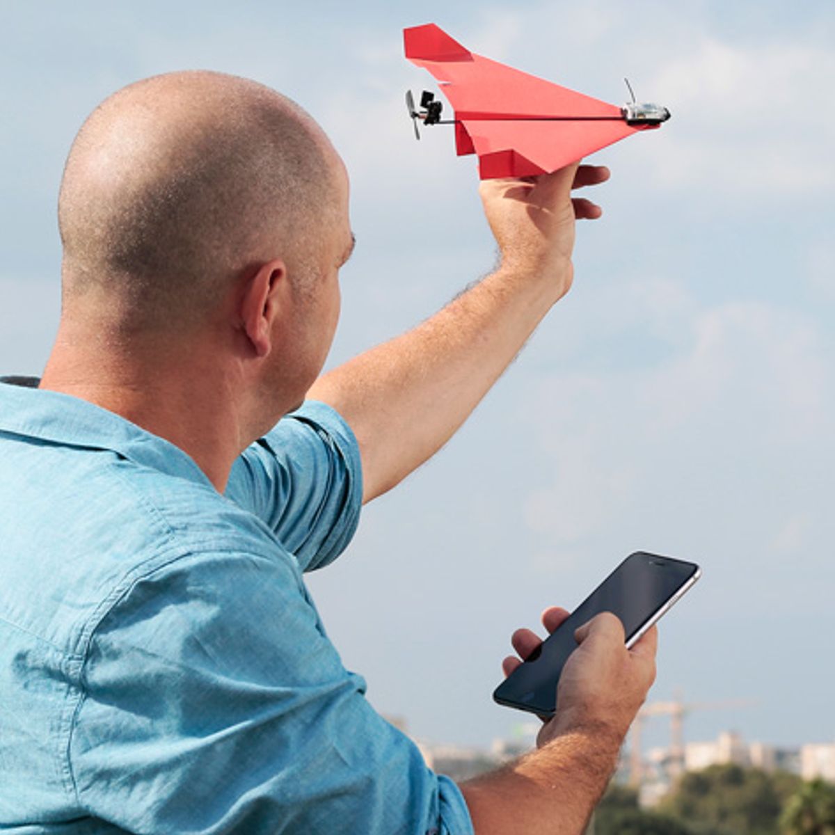 remote paper airplane