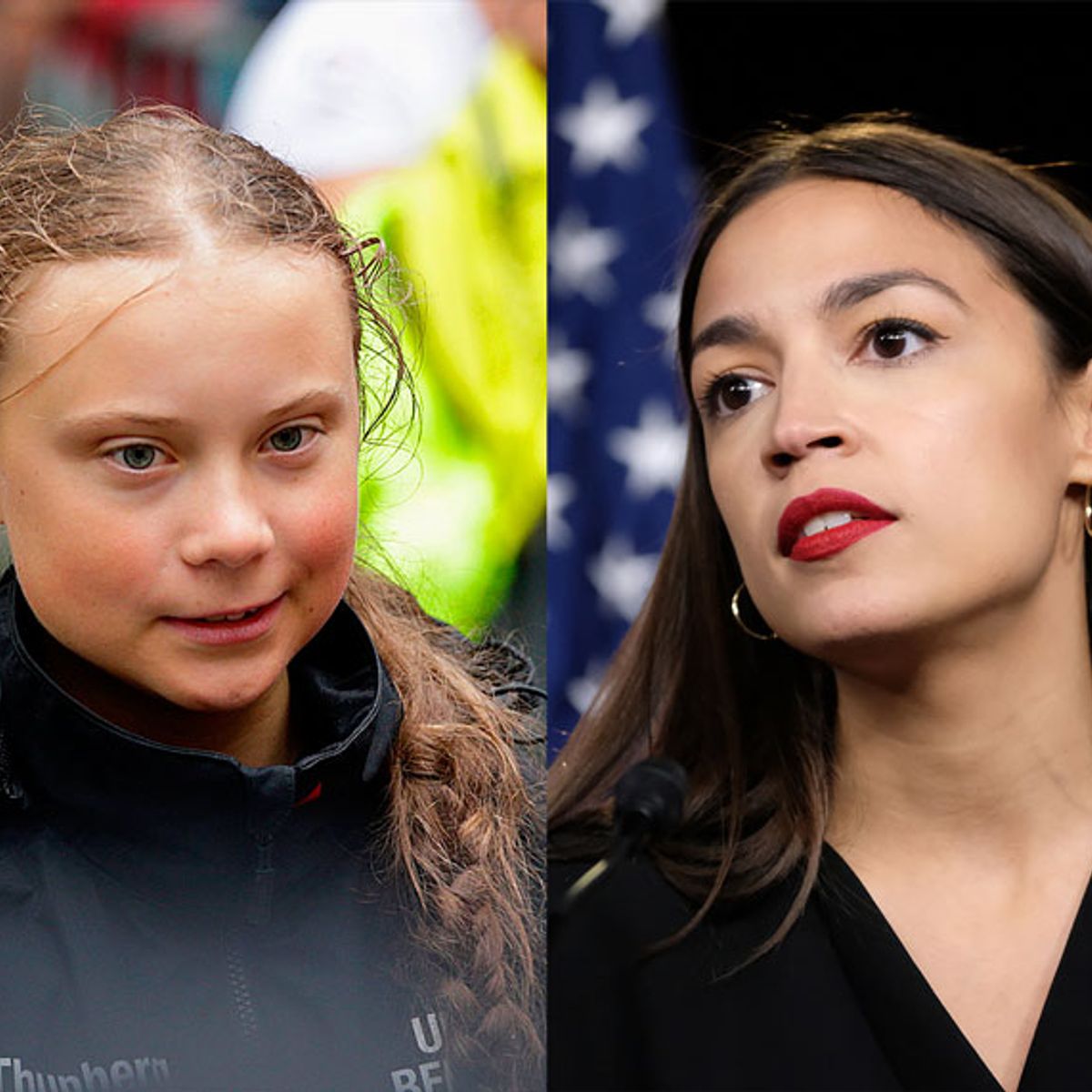 Misogyny Meet Hypocrisy Climate Deniers Go After Aoc Greta