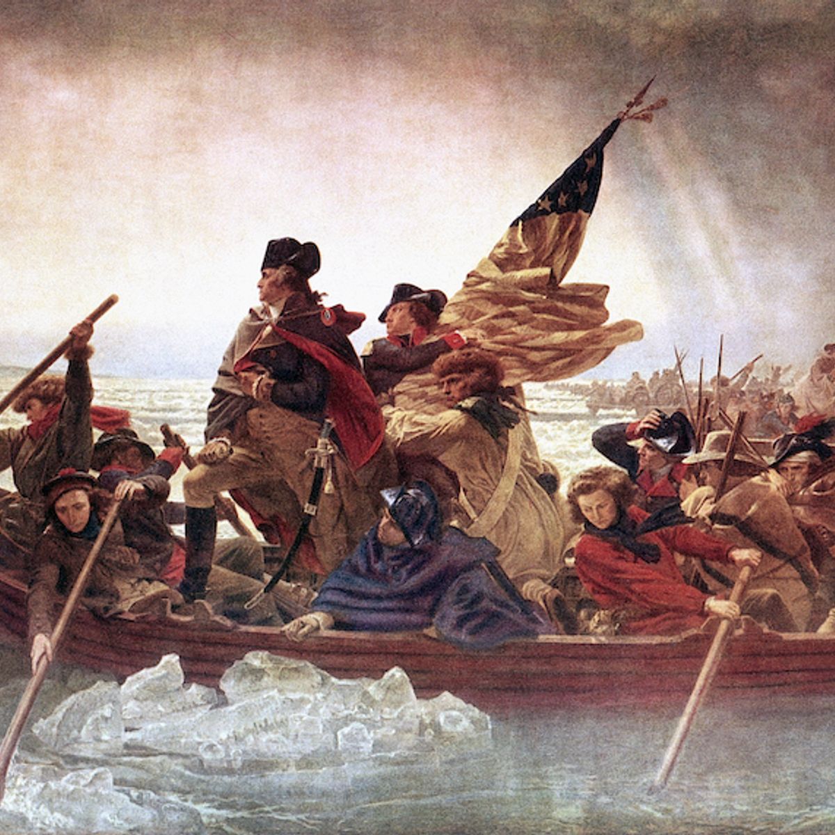 Washington S Perilous Christmas Night Crossing Of The Delaware