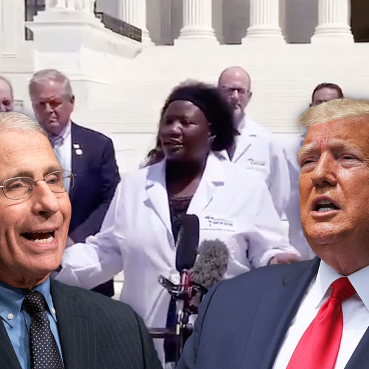 Doctor Retweeted By President Trump Asks Dr Fauci For Urine Sample Warns Of Having Sex With Demons Salon Com