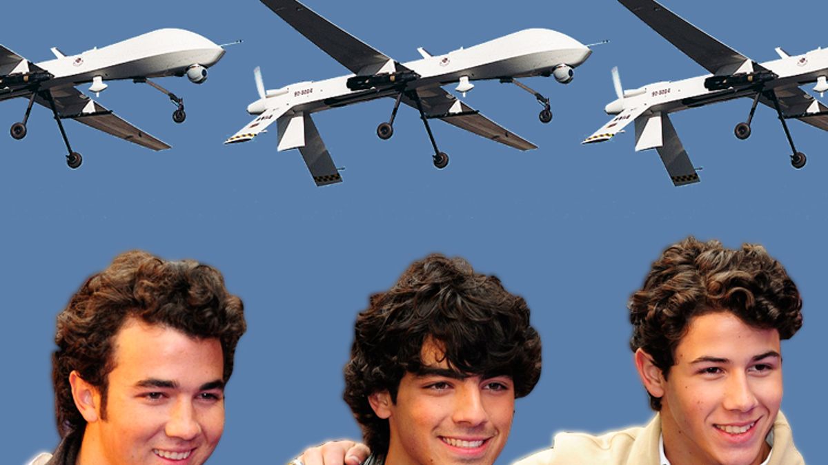 Obama threatens Jonas Brothers with drone | Salon.com