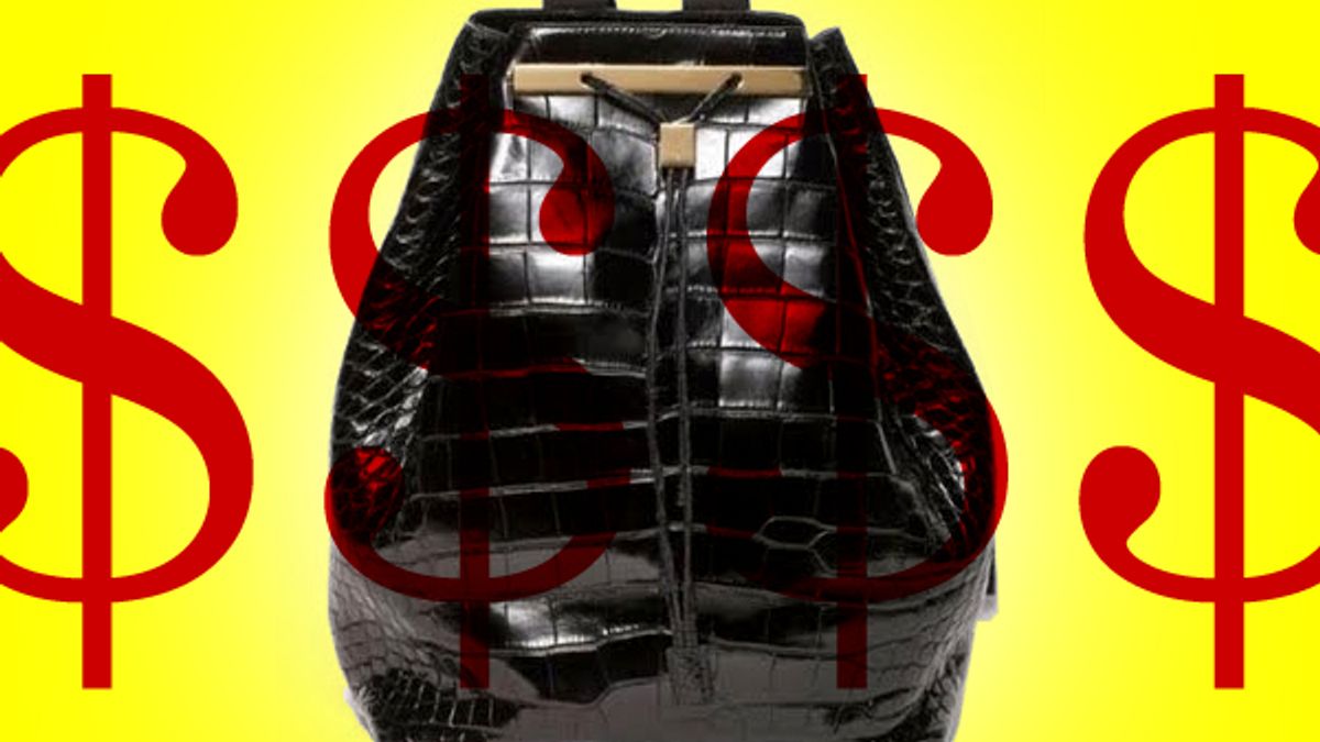 Would you spend $39,000 on Crocodile Backpack from The Row