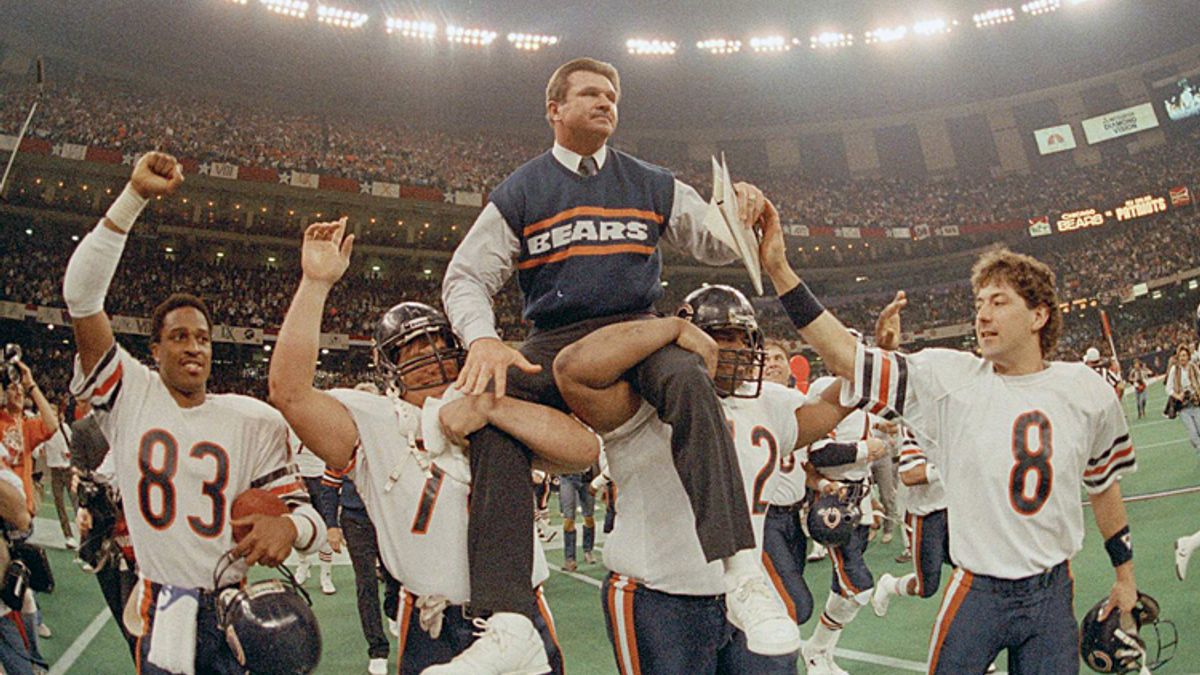 Lot Detail - Chicago Bears Super Bowl XX Extrememly Large Salesman