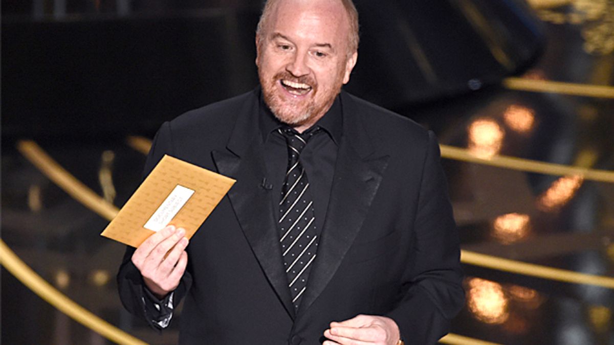 This Oscar is going home in a Honda Civic”: Louis C.K. steals the show with  a real tribute to an unloved category