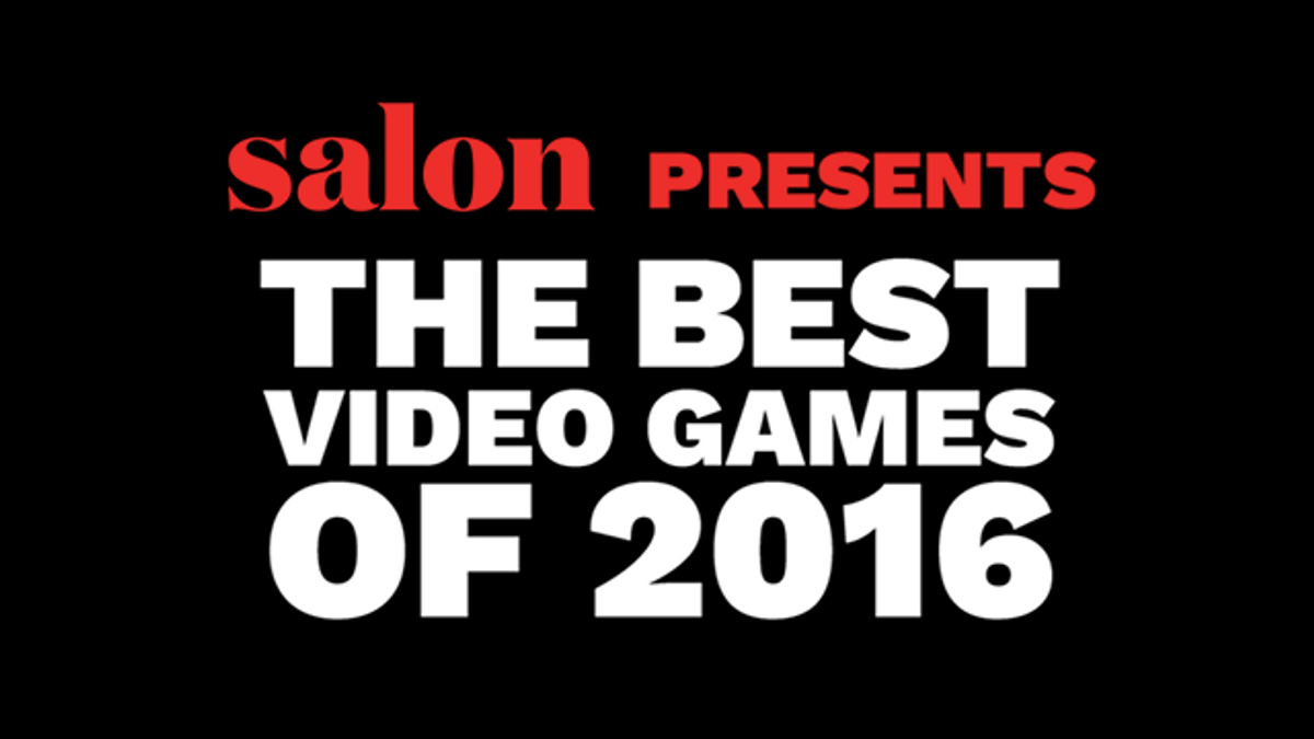 The best games of 2016