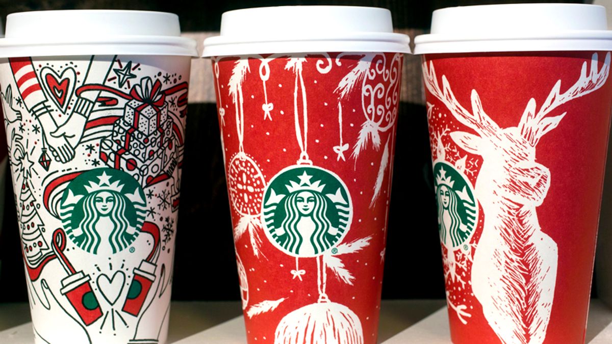 Starbucks ends 'War on Christmas' with new holiday cup