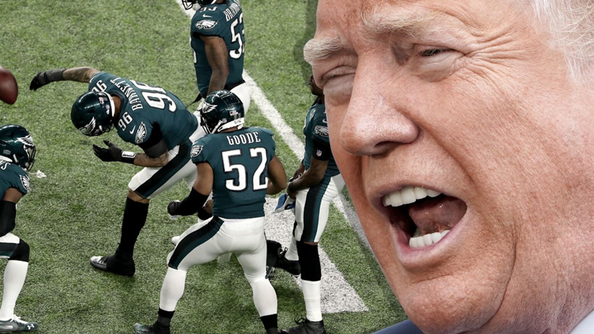 Fox News apologizes for using photos of Philadelphia Eagles praying during  report on President Donald Trump canceling White House visit - 6abc  Philadelphia