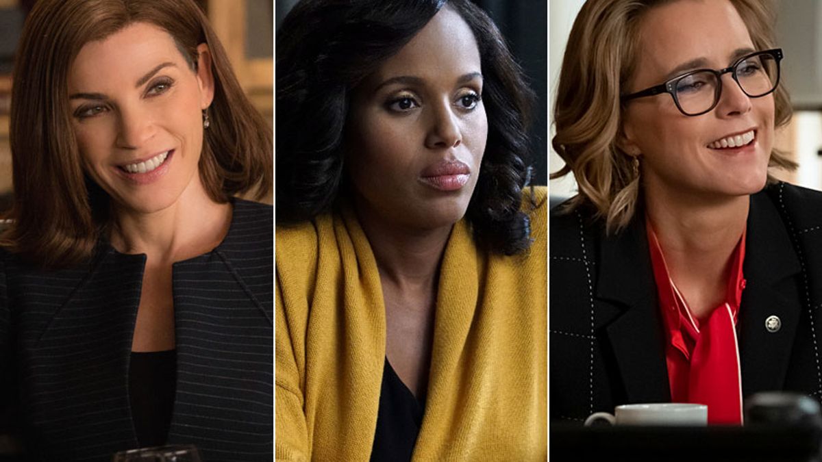 Binge-watching political dramas with female lead characters could