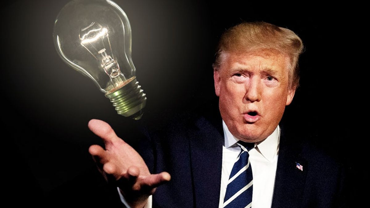 Strengt overflade Gym Trump wants you to pay more for light bulbs and power — but at least you'll  own the libs! | Salon.com