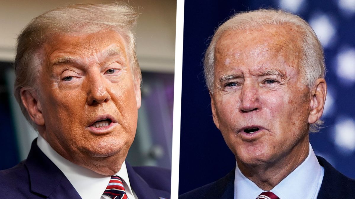 A Dueling Town Halls Upside Media Finally Focuses On The Wide Gulf Between Biden And Trump Salon Com