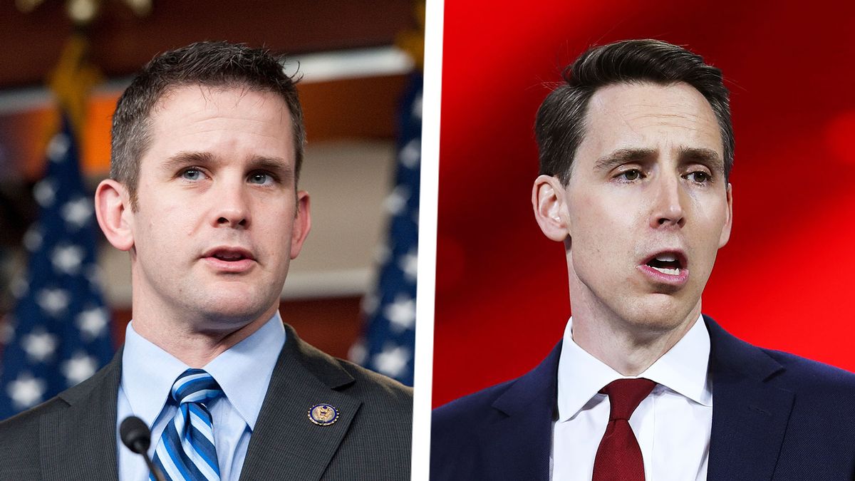 GOP civil war: Adam Kinzinger tears into Josh Hawley and his “smug face”  during CPAC speech | Salon.com