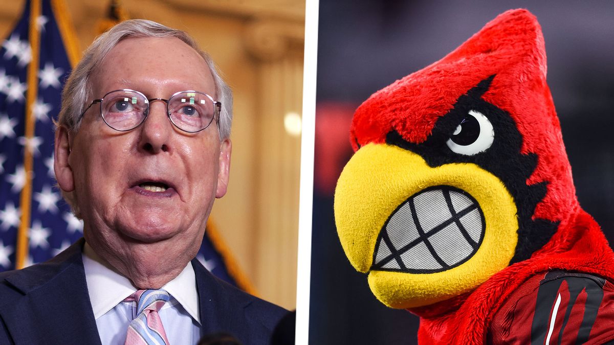 The History of Louie the Cardinal Bird, the Louisville Cardinals mascot 