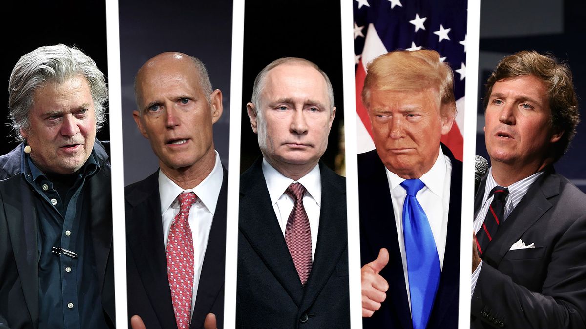 Republicans pick Putin over democracy — and Rick Scott's creepy blueprint  for America shows why | Salon.com