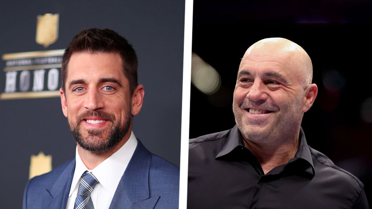 Joe Rogan defends Aaron Rodgers: 'He's a smart f—ing dude'