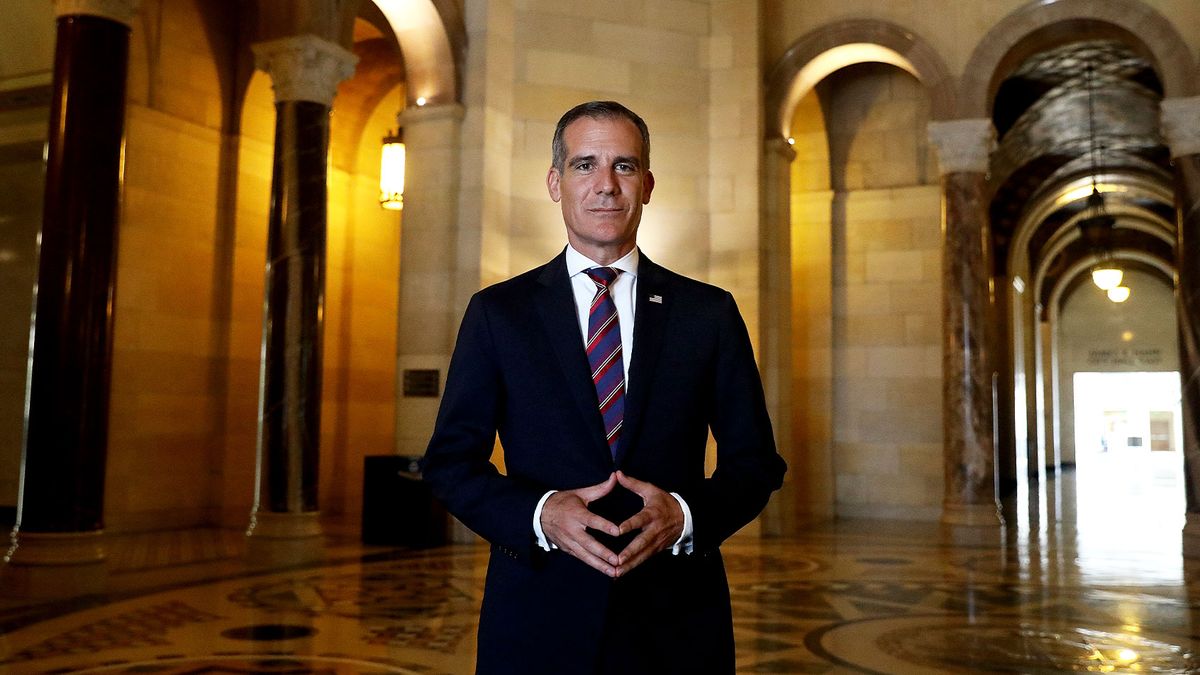 Eric Garcetti, L.A.'s mayor, has campaigned aggressively for