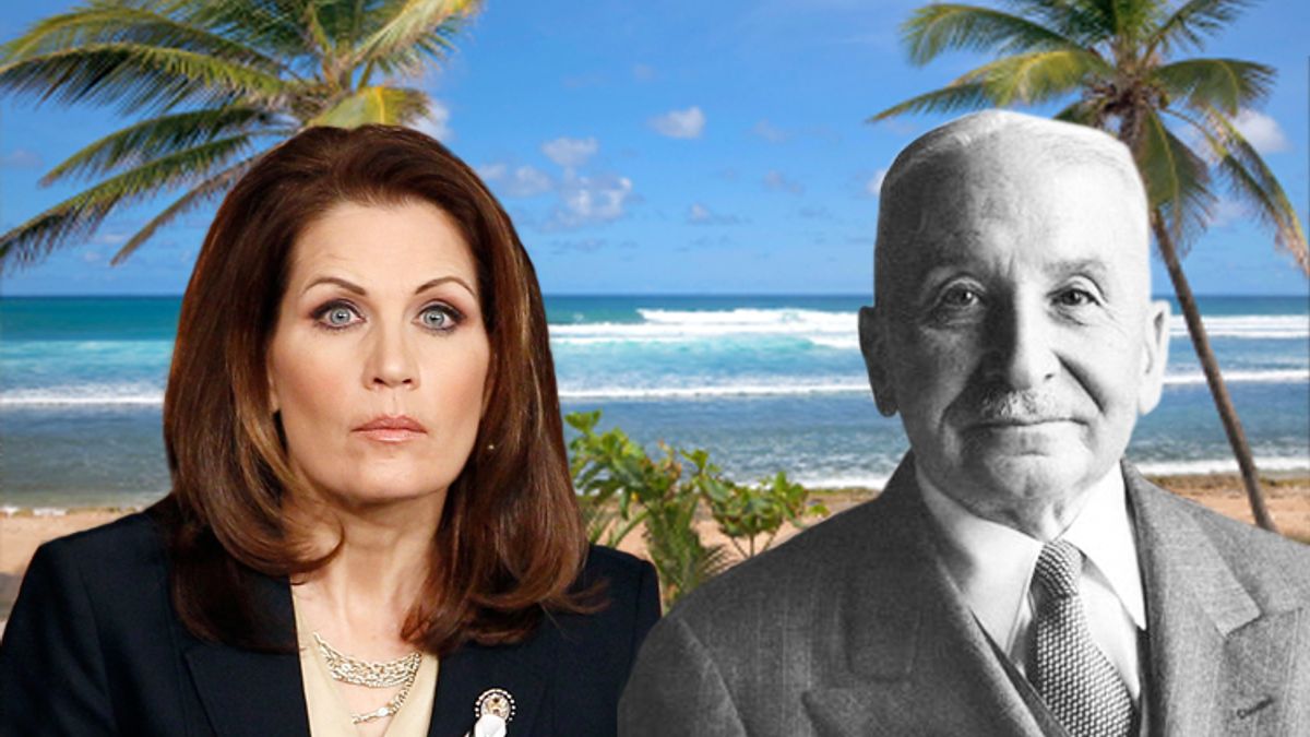 Michele Bachmann s dangerous beach reading Salon