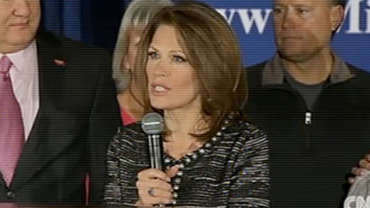 Michele Bachmann Iowa casualty Salon