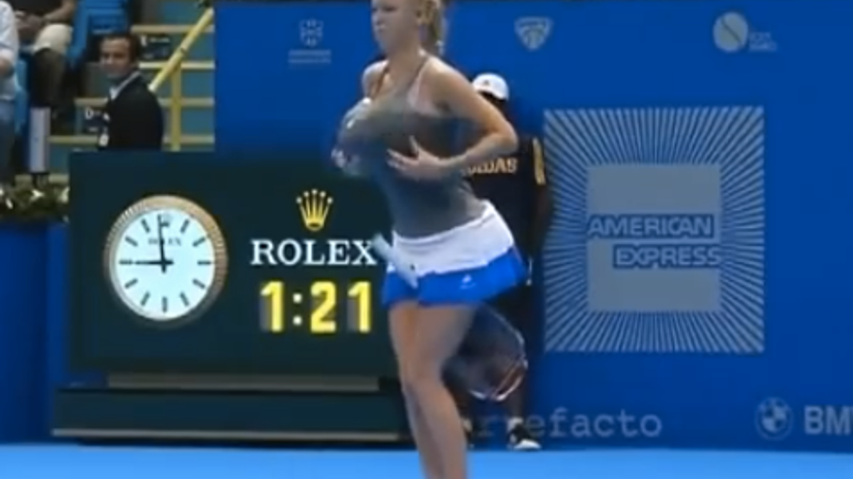 Is this tennis player's Serena Williams impersonation racist?