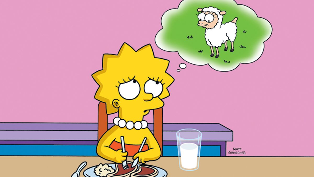 Lisa Simpson, a vegan? 20,000 fans petition 