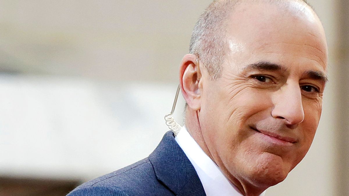 Matt Lauer gave co worker a sex toy exposed himself to another