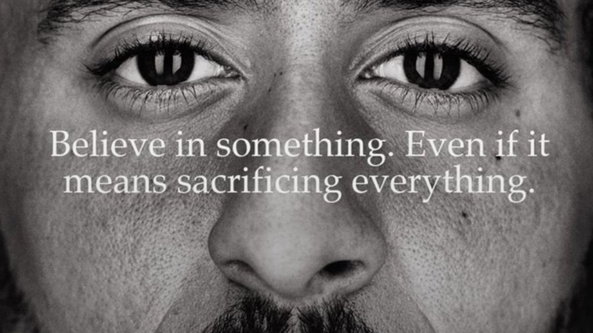 Nike shop instagram kaepernick