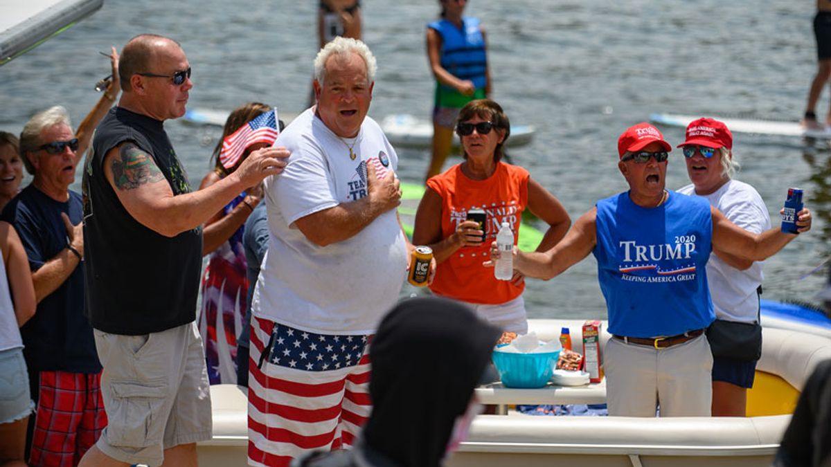 Multiple boats sink during Trump Boat Parade on Lake Travis