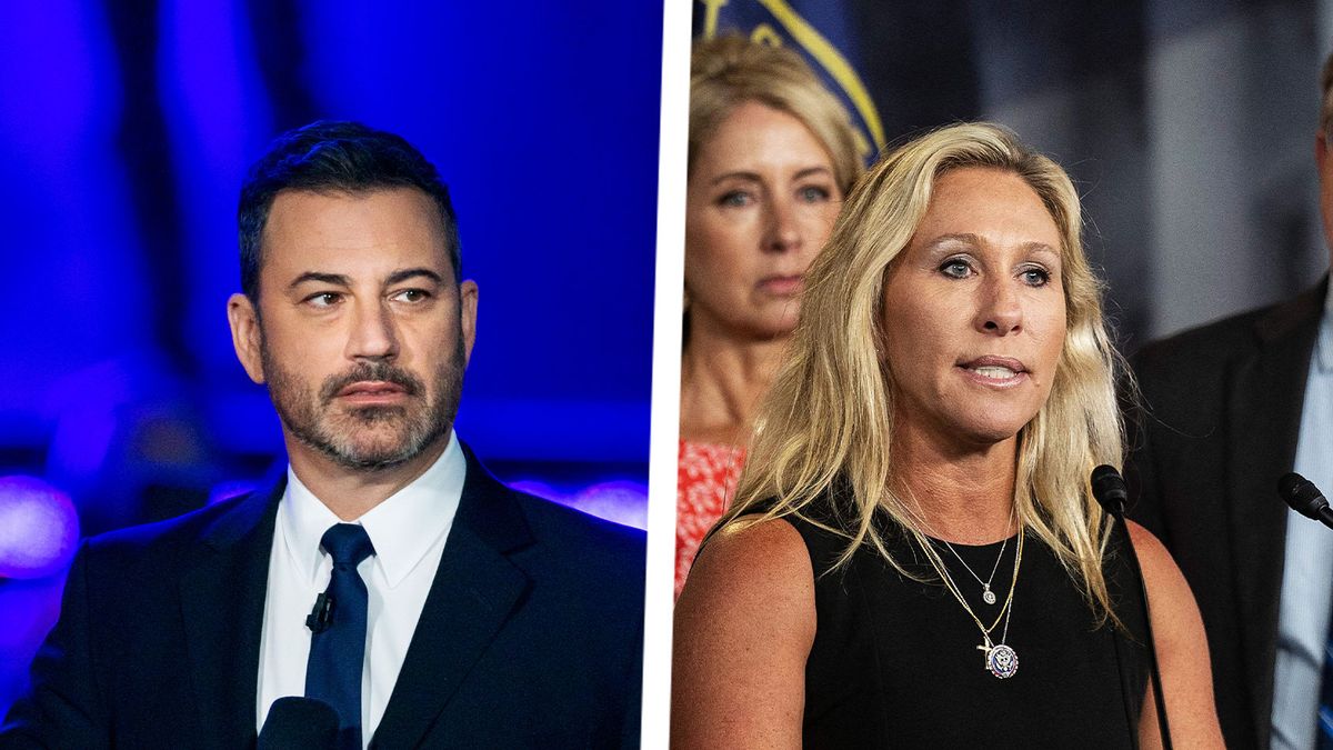Jimmy Kimmel claps back after Marjorie Taylor Greene threatens to report  him to the police | Salon.com