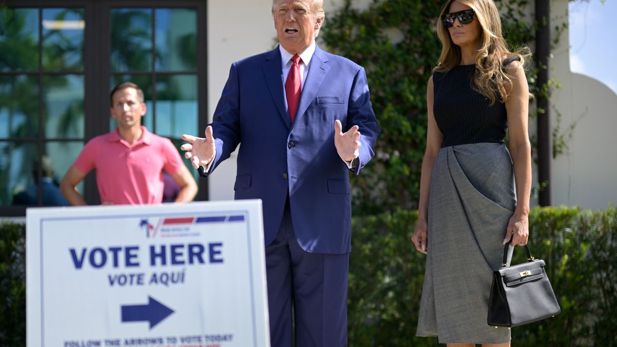 Melania 4th of shop july dress wet