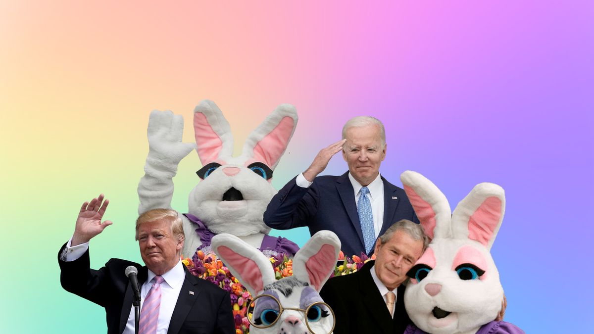 Raccoons, rabbits and Sean Spicer: The camp and contradictions of the White  House Easter Egg Roll
