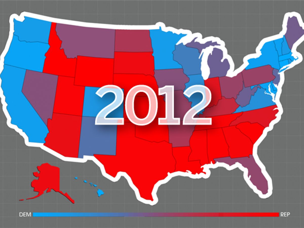 Did Obama Reset The Electoral Map Salon Com