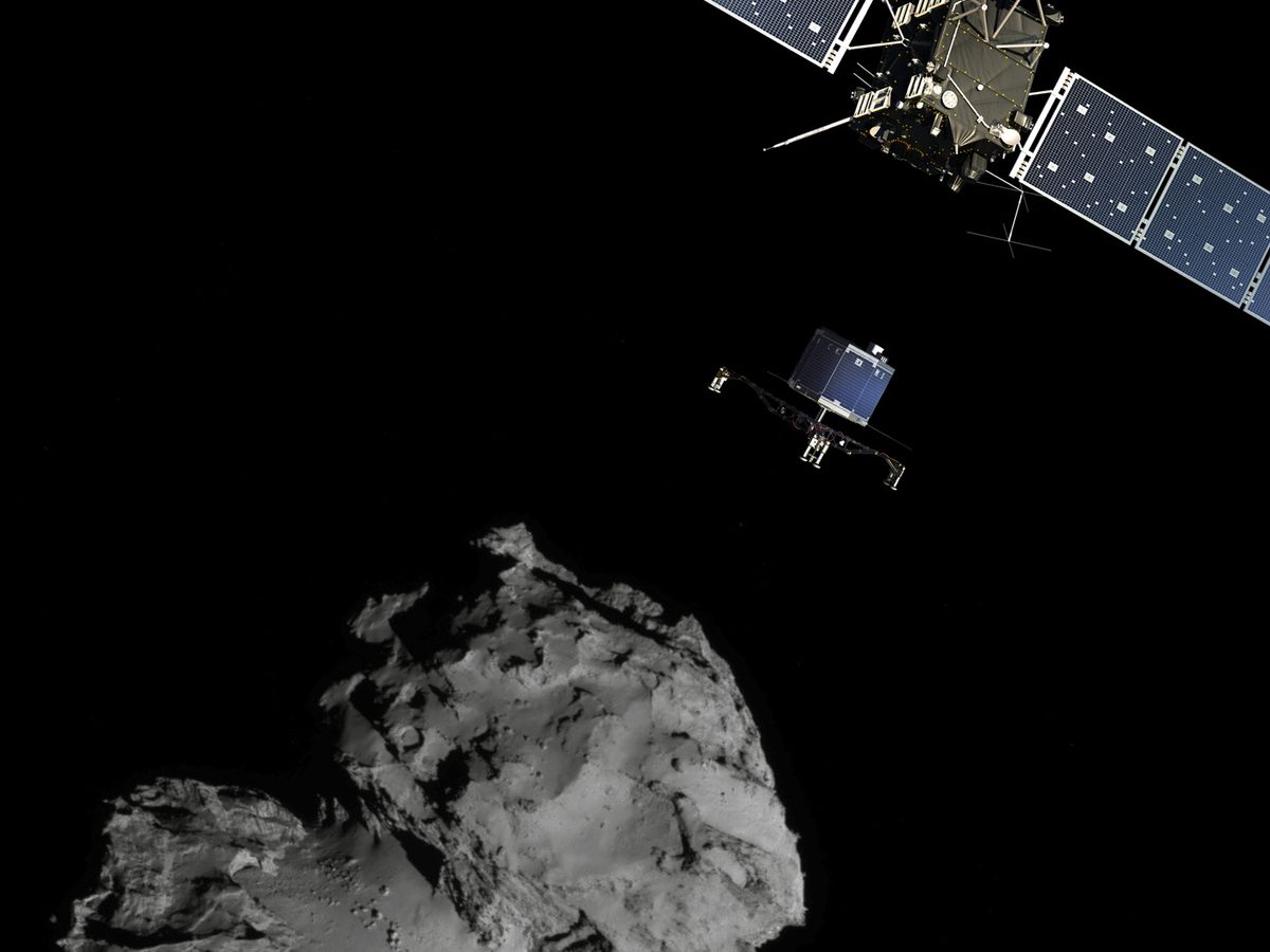 A Spaceship Landed On A Comet The World Reacts To This Momentous