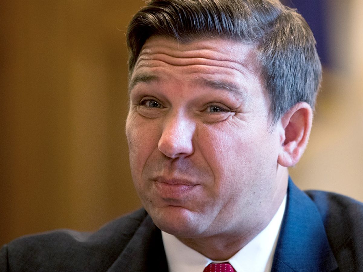 Ron Desantis Admits Gop Put Up Pointless Roadblocks So Fewer People Would Sign Up For Unemployment Salon Com