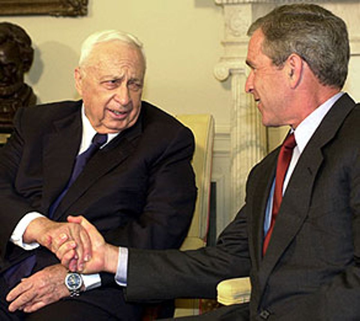 Ariel Sharon's most powerful weapon: George W. Bush | Salon.com