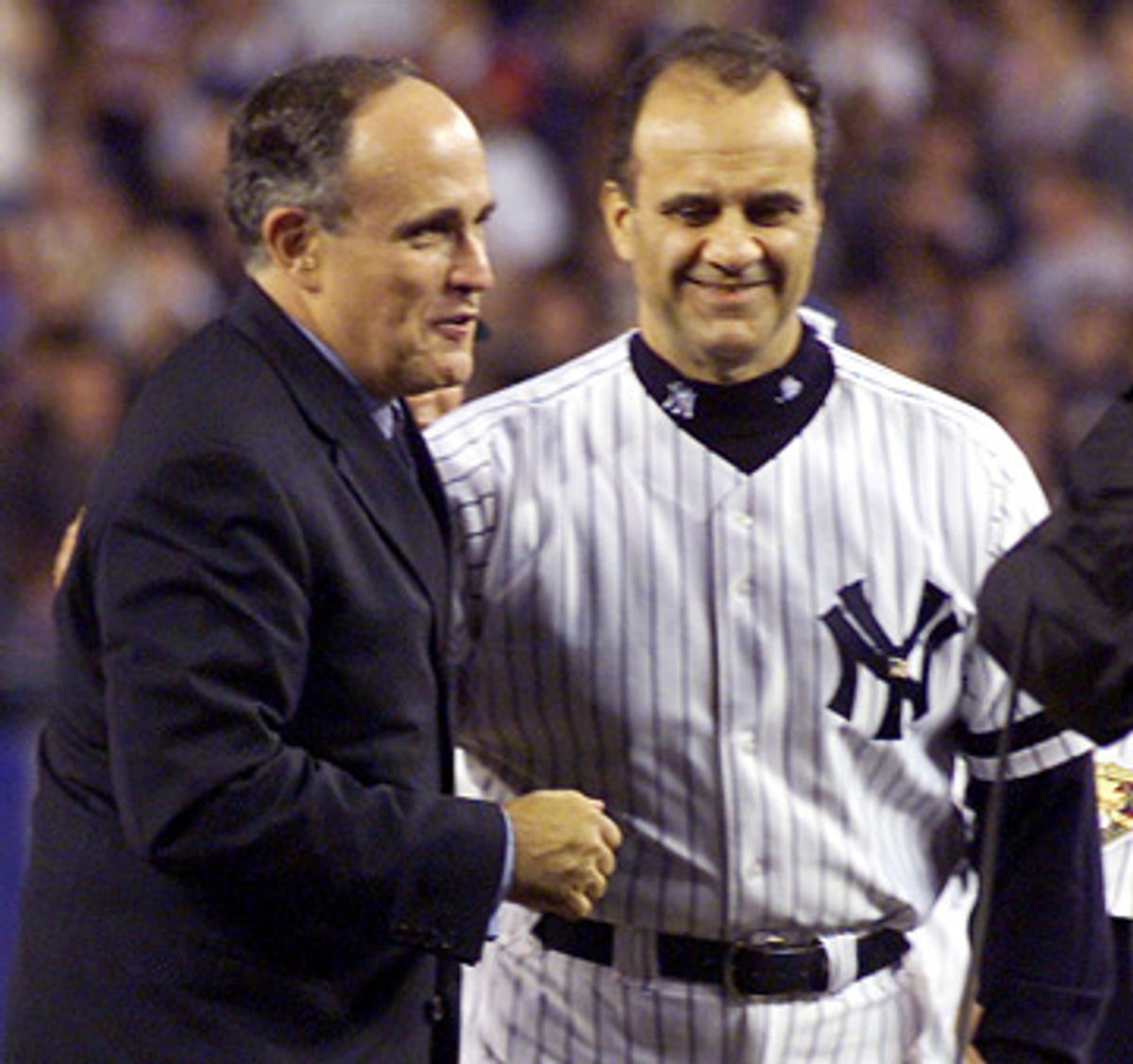 After 9/11, Rudy wasn't a rescue worker -- he was a Yankee