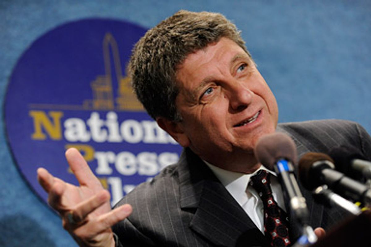 Operation Rescue founder Randall Terry speaks during a news conference at the National Press Club in Washington, Monday, June 1, 2009, on the pro-life movement and the murder of Dr. George Tiller in Wichita, Kansas on Sunday.
