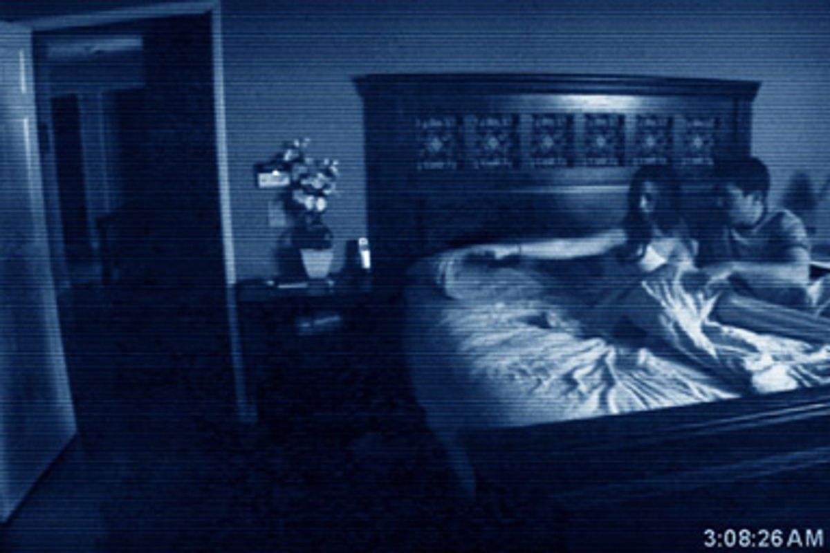 A still from "Paranormal Activity"