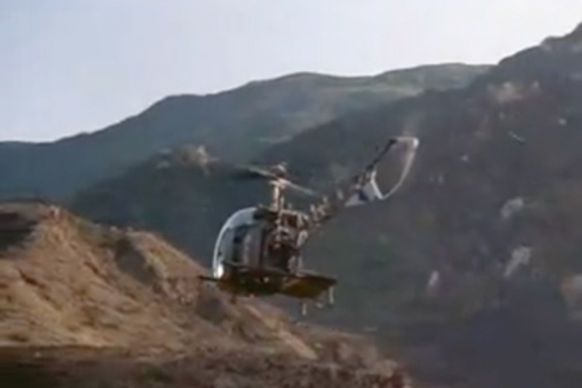The chopper from the TV show M*A*S*H 