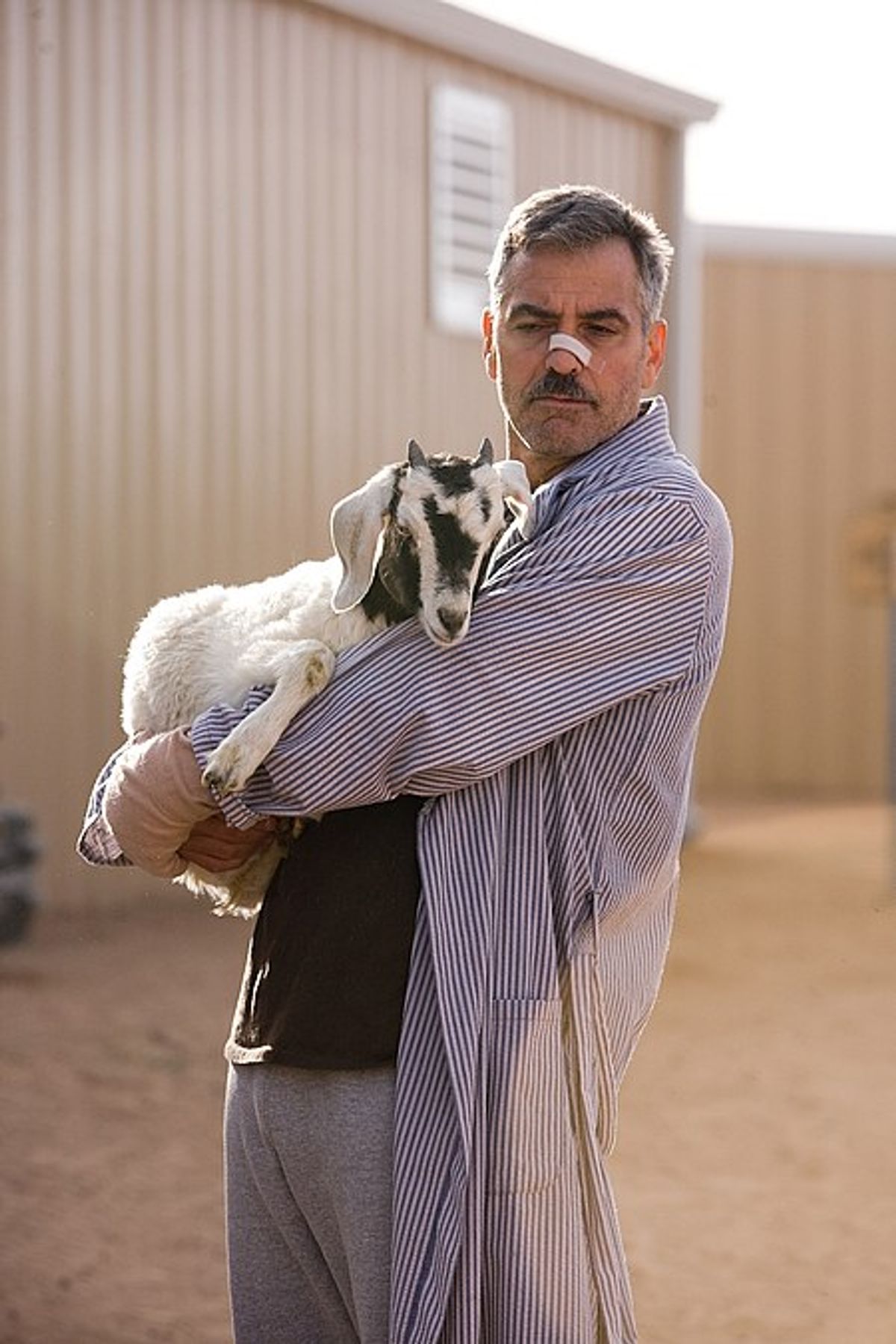 George Clooney in "The Men Who Stare at Goats."     (Laura Macgruder)
