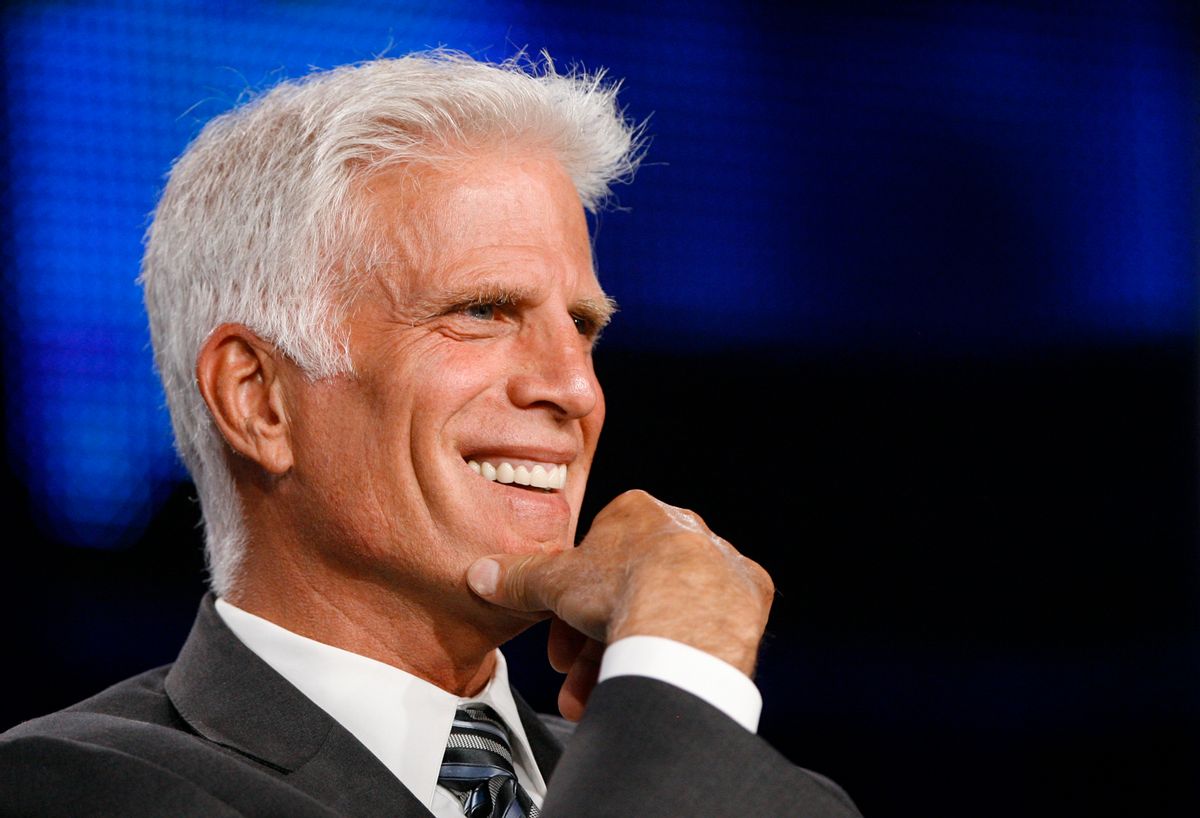 Cast member Ted Danson smiles during a panel discussion for the new HBO television series "Bored to Death" at the Television Critics Association Cable summer press tour in Pasadena, California July 30, 2009. The series debuts on September 20, 2009.  REUTERS/Mario Anzuoni   (UNITED STATES ENTERTAINMENT)    (Reuters)