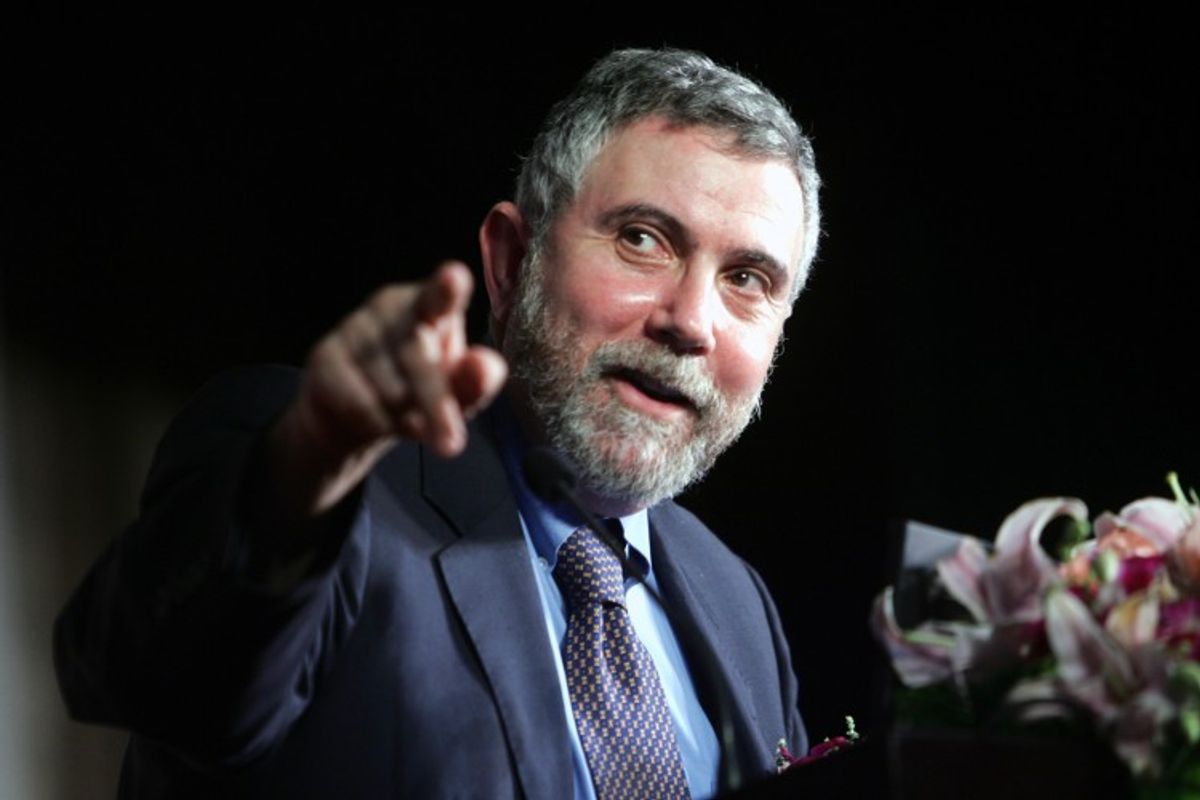 Nobel Prize winning economist Paul Krugman (Imaginechina via AP Images)                        