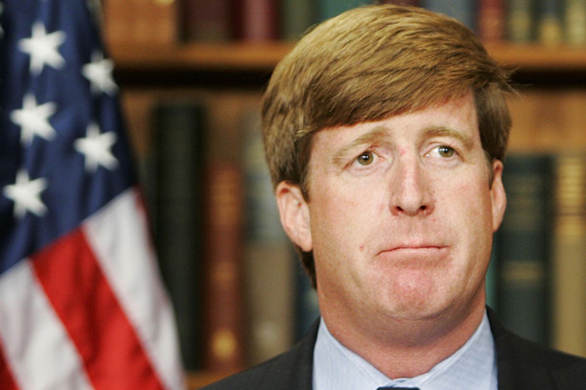 In 2006 Rep. Patrick Kennedy, D-R.I., announced during a news conference that he was entering treatment for addiction to prescription pain medication.
