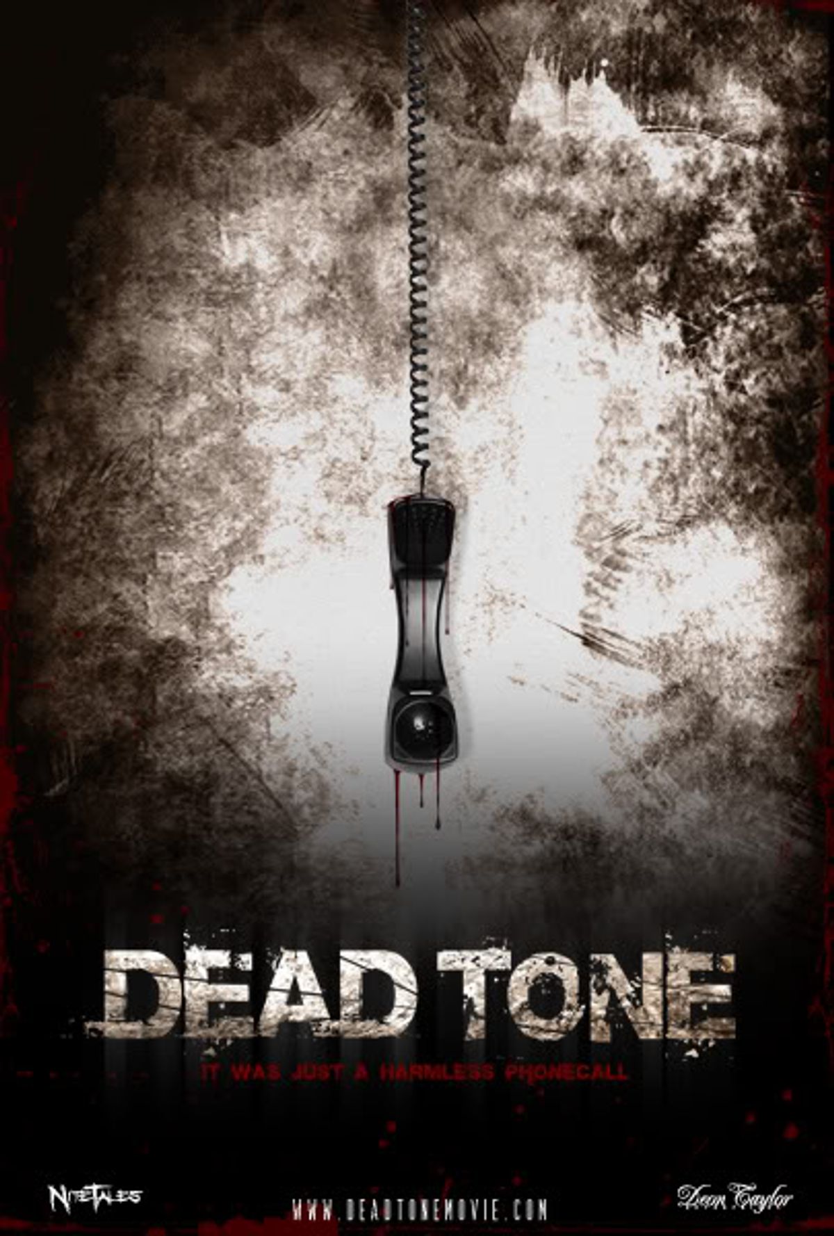A promotional poster for "Dead Tone." Sadly, Flavor Flav is not pictured.