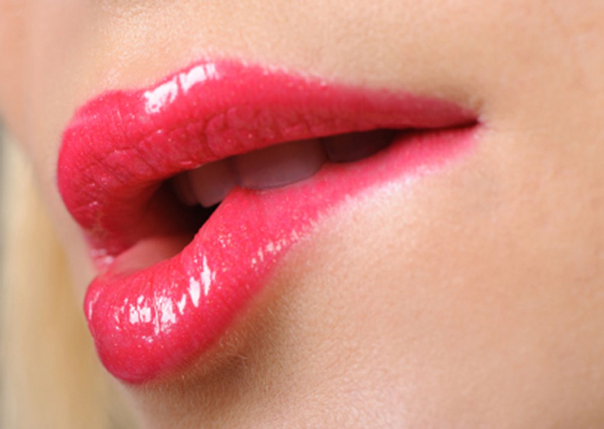 Female lips. A photo close up (Sergey Galushko)