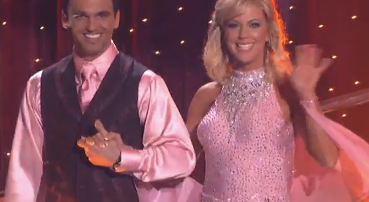 Kate Gosselin on ABC's "Dancing with Stars."